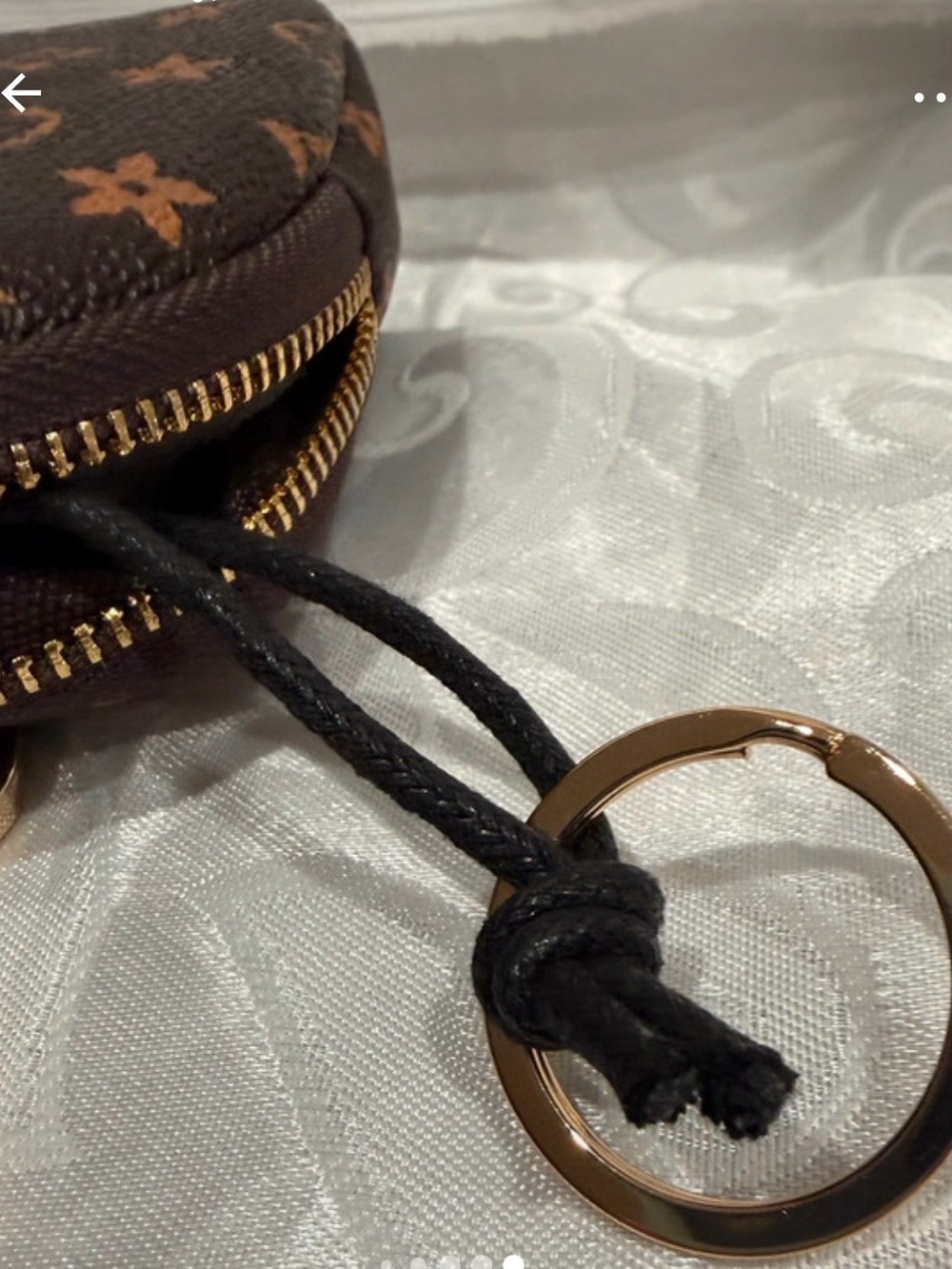 Brown Monogram Mini Key Pouch Bag π - Picture 4 of 4